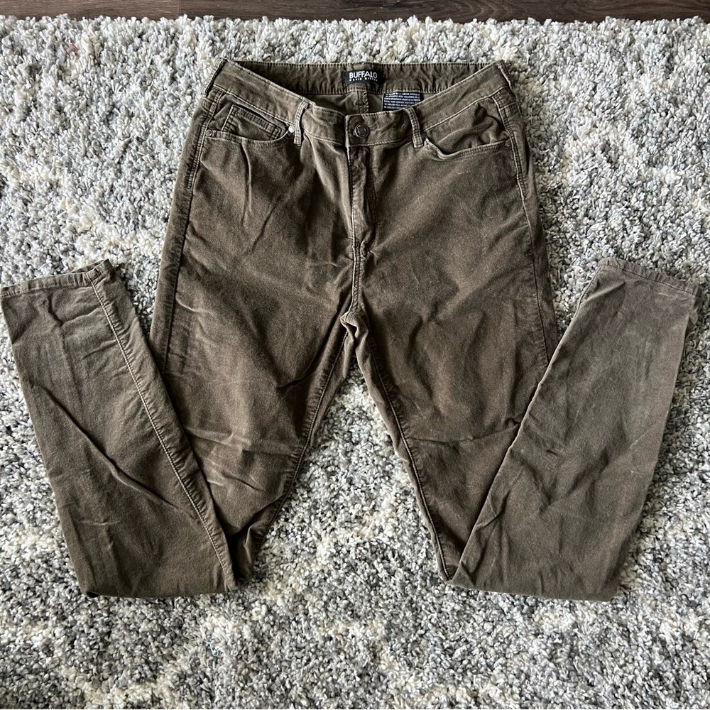 BUFFALO DAVID BITTON velvet-like skinny pants MIRANDA style ADULT size 8/29